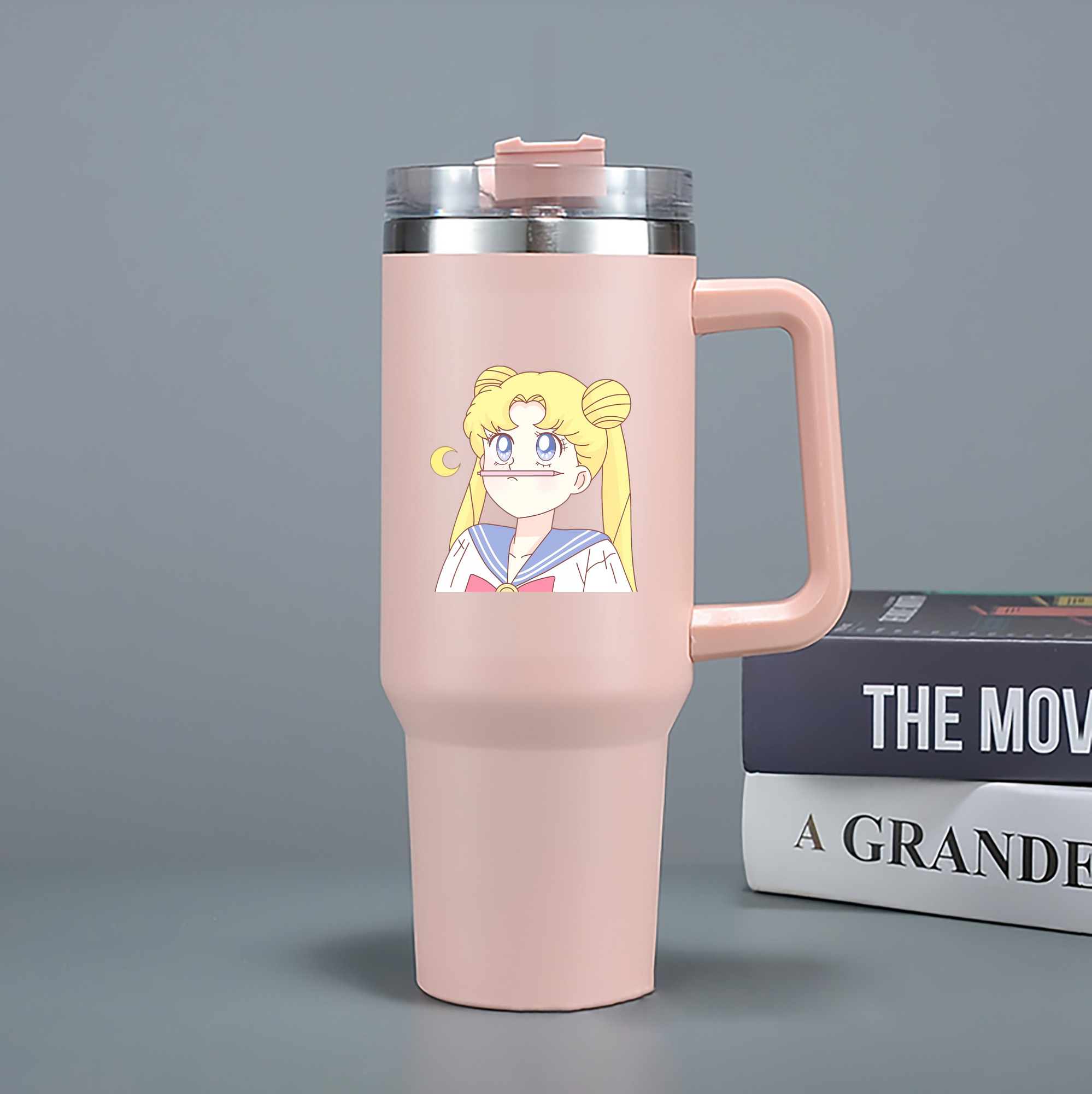 （画像用） 美少女戦士セーラームーン 愛野 美奈子 あいの みなこ Sailor Moon Aino Minako 1200mL車用タンブラー（カラープリント）